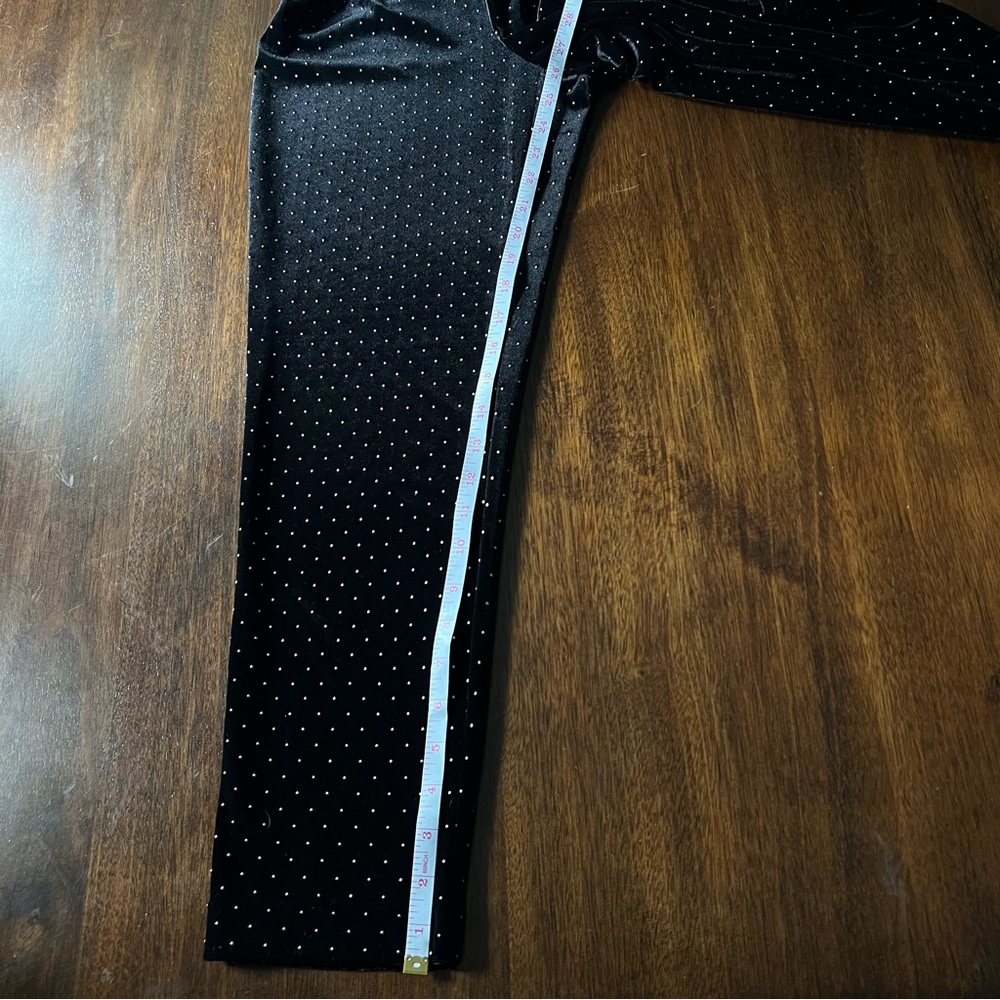 Amanda Uprichard Gold Studded Black Velvet Jumpsuit Like New - Picture 7 of 7